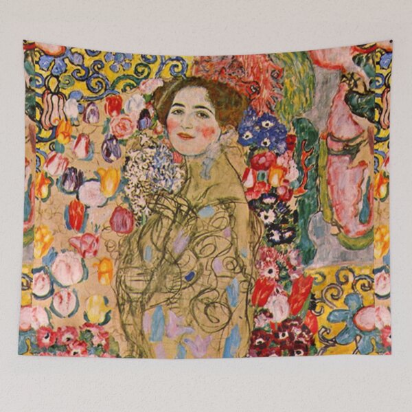Item preview, Gustav Klimt - portrait of maria munk designed and sold by Vivanne-art.