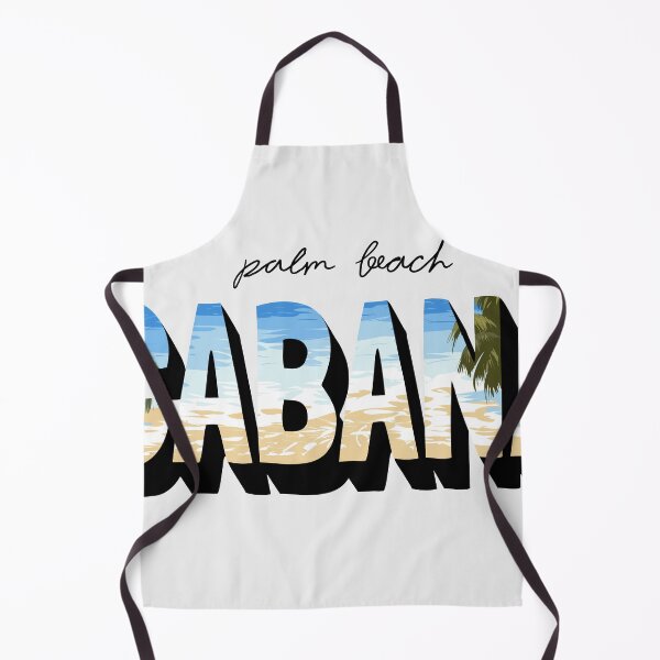 Item preview, Palm Beach Cabana Slogan Beach Palm Trees Background designed and sold by Peekonet.