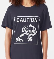 Sharknado Crossing Slim Fit T-Shirt