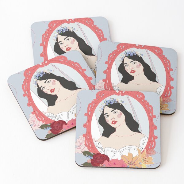 Item preview, girls in the mirror, self portrait designed and sold by IncognitobyE.