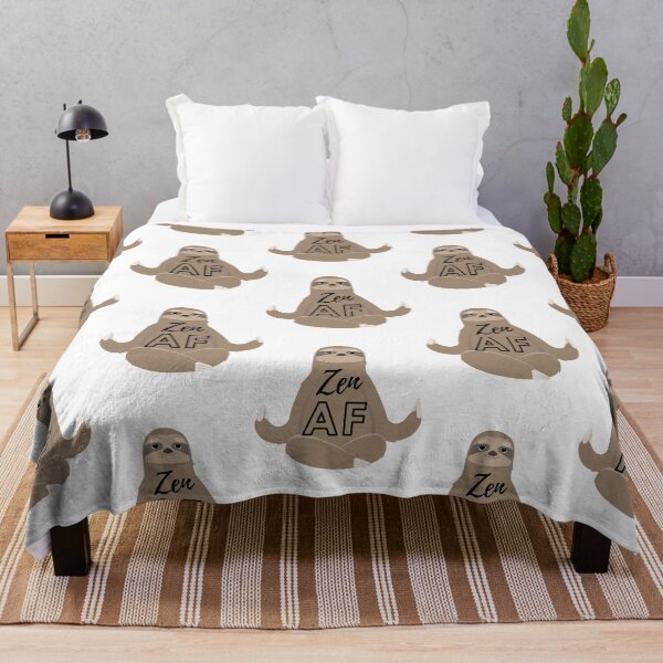 Item preview, Zen AF Sloth designed and sold by DruzyDesigns.
