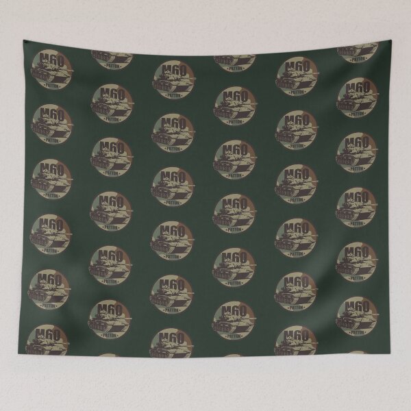 Item preview, M60 Patton Tank (Small logo) designed and sold by StrongVlad.