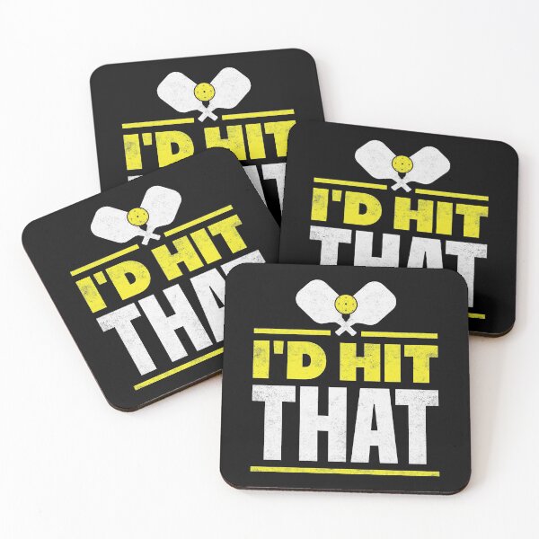 Item preview, I'D HIT THAT Paddle Ball Sports Pickleball Funny designed and sold by ShopTheStyle.