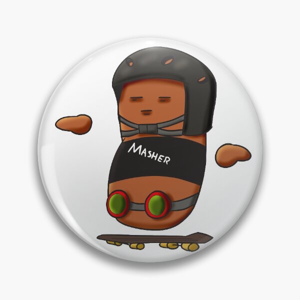 Item preview, Tatty Hawk - Protato Skateboarder designed and sold by Hopeless Arts.