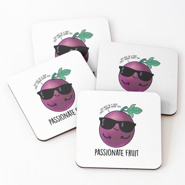 Item preview, Passionate Fruit Funny Passion Fruit Puns  designed and sold by punnybone.