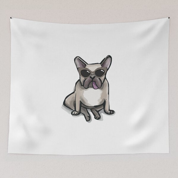 Item preview, Pug Wearing Sunglasses designed and sold by sunnyxvibesss.