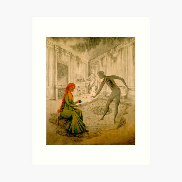 Dead Leaves, by Remedios Varo Art Print