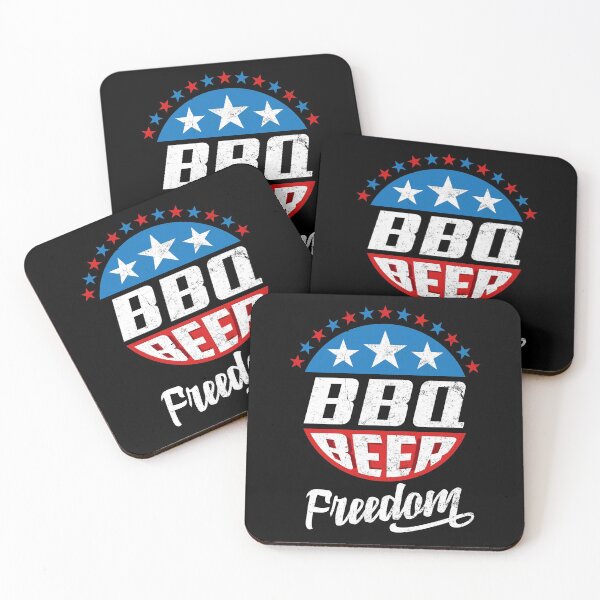 Item preview, 4th of July Patriotic American Barbecue BBQ BEER FREEDOM designed and sold by ShopTheStyle.