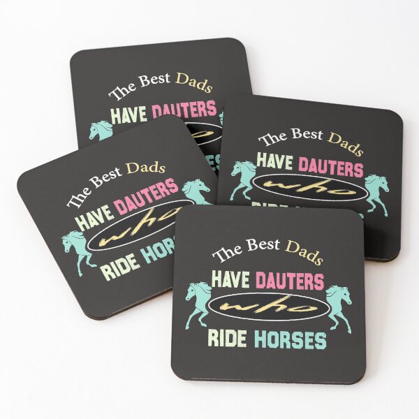 Item preview, The Best Dads Have Daughters Who Ride Horses , Gift For Best Dads designed and sold by Otmaneshop.