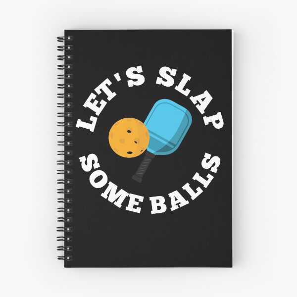 Item preview, Paddleball Sports Pickleball Let's Slap Some Balls Funny designed and sold by ShopTheStyle.
