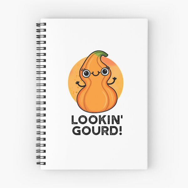 Item preview, Looking Gourd Cute Veggie Pun designed and sold by punnybone.