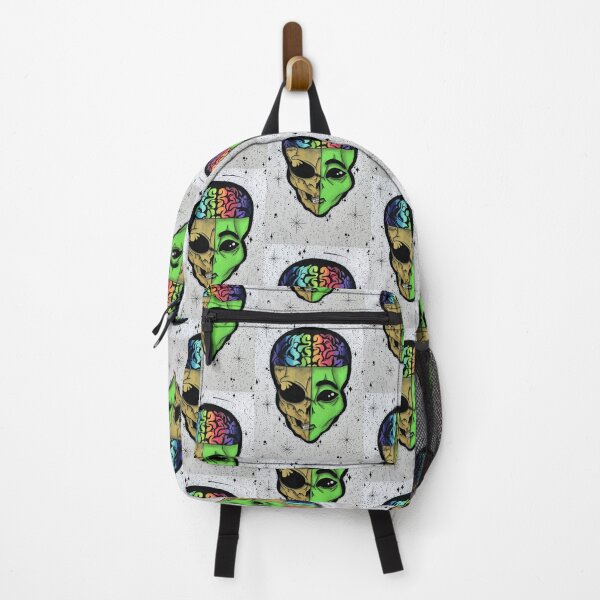 Item preview, Alien/skull Half and half design designed and sold by Jjs TrippyDesigns.