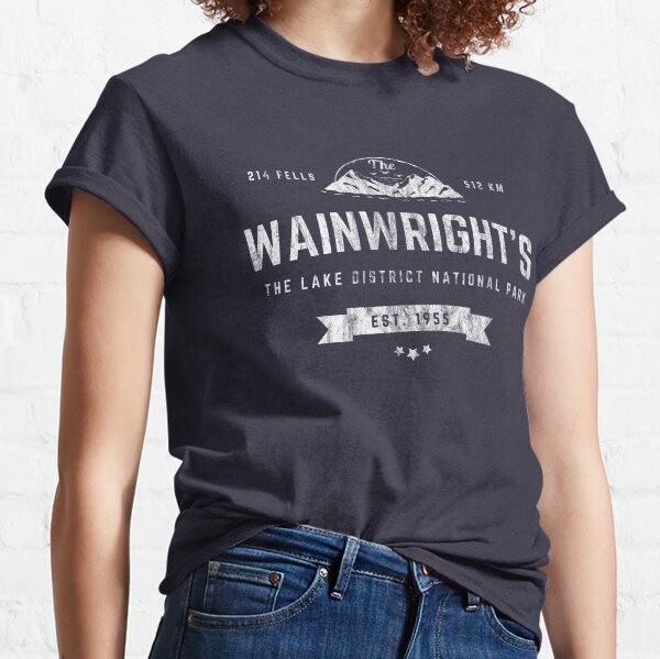Vintage Wainwright - Lakeland Fells - 214 - Hiking Classic T-Shirt