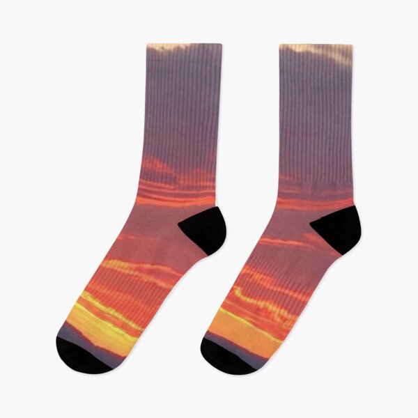 Item preview, Fire like sunset and black mountains designed and sold by AdaM-219.