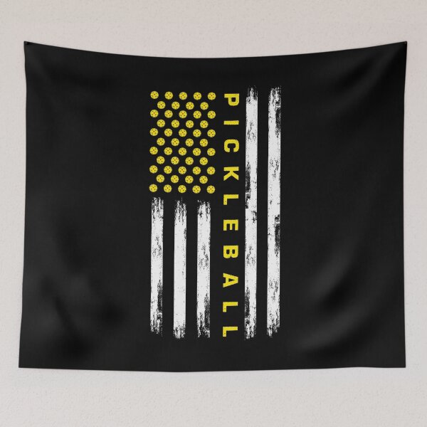 Item preview, Paddleball Sports US Flag Patriotic Pickleball designed and sold by ShopTheStyle.