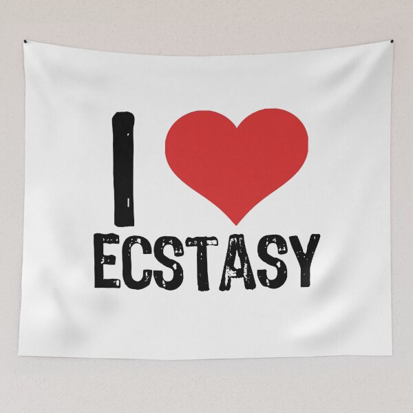 Item preview, I Love Ecstasy designed and sold by The "I Love Everything" Shop.