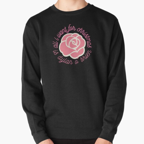 tout ce que je veux pour noël c'est dylan o brien Sweatshirt épais