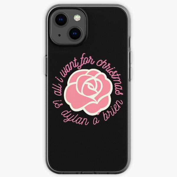 tout ce que je veux pour noël c'est dylan o brien Coque souple iPhone