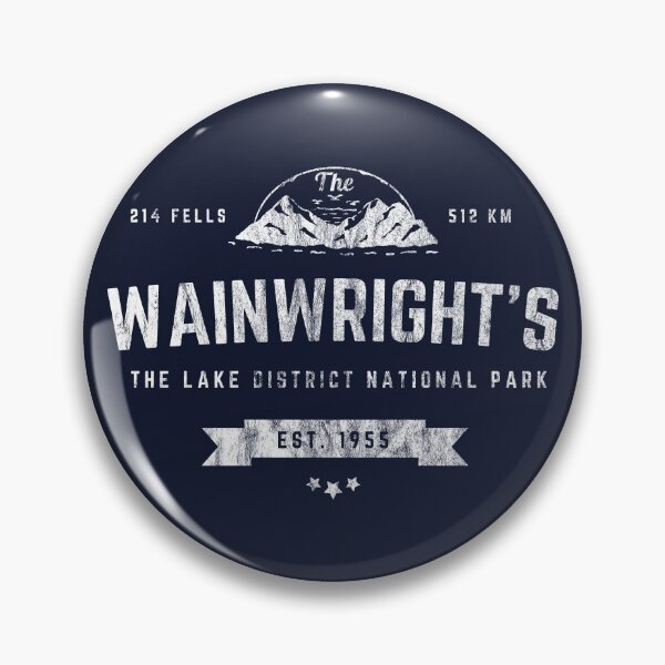 Item preview, Vintage Navy Wainwright - Lakeland Fells - 214 - Hiking  designed and sold by WildBerryArt.