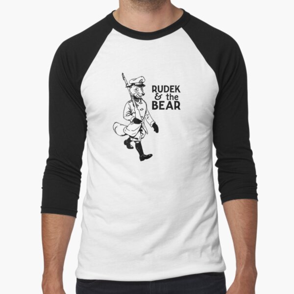 Rudek and the Bear Baseball ¾ Sleeve T-Shirt