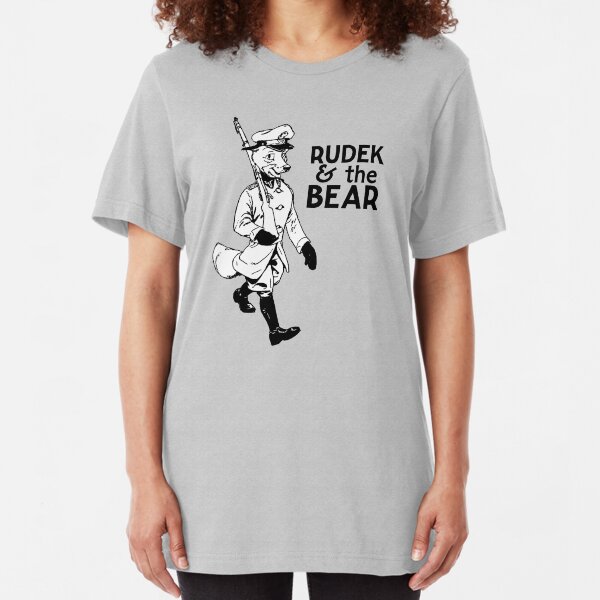 Rudek and the Bear Slim Fit T-Shirt
