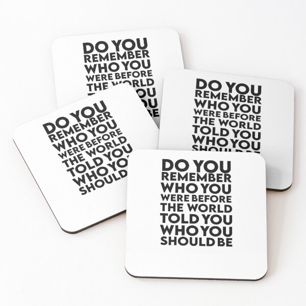 Item preview,  Do you remember who you were self discovery quote design designed and sold by AritraSur.