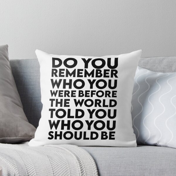 Item preview,  Do you remember who you were self discovery quote design designed and sold by AritraSur.