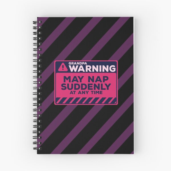 Item preview, May Nap Suddenly At Any Time Funny Grandpa Warning designed and sold by Chris Pierre Art.