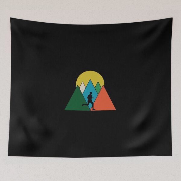 Item preview, Triangle Mountains - Trail Runner| Perfect Gift designed and sold by sherricam.