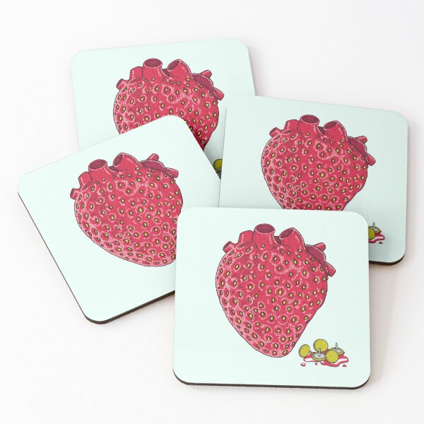Item preview, Anatomical heart in a strawberry costume. designed and sold by Marta-Disaster.