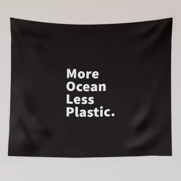 Item preview, More Ocean Less Plastic designed and sold by T-ShirtGuy.