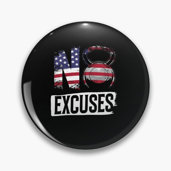 Item preview, Patriotic 4th Of July Body Workout No Excuses Kettlebell designed and sold by ShopTheStyle.