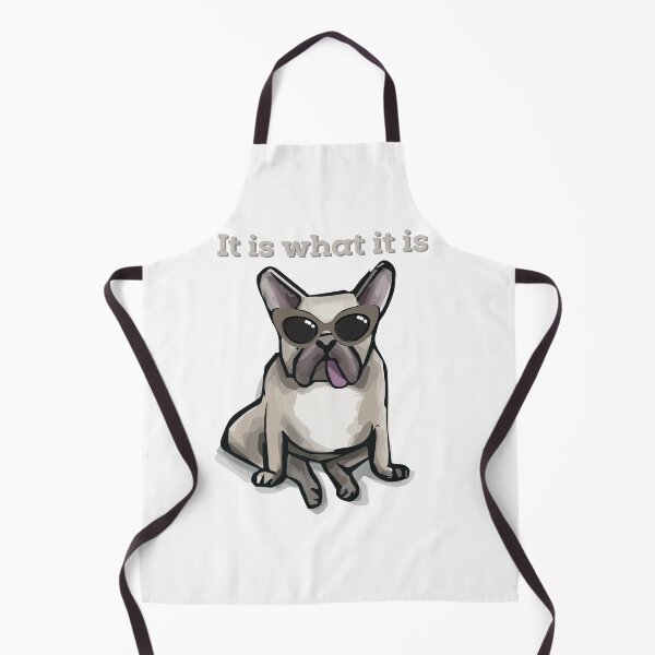 Item preview, IT IS WHAT IT IS Pug Wearing Sunglasses designed and sold by sunnyxvibesss.