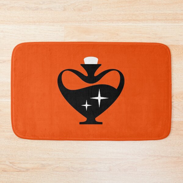 Item preview, Poisonous love potion (on orange) designed and sold by SergPerep.