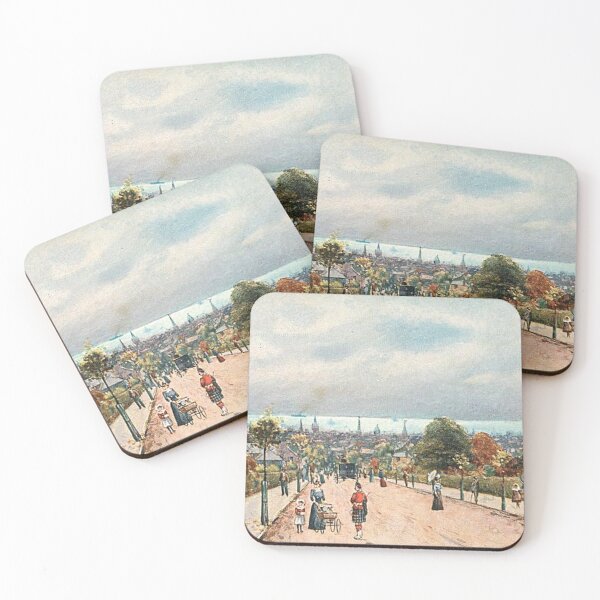 Item preview, Vintage Illustration of Aberdeen, Scotland - From Moringfield Road designed and sold by yourscotland.