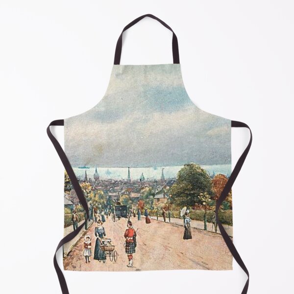 Item preview, Vintage Illustration of Aberdeen, Scotland - From Moringfield Road designed and sold by yourscotland.