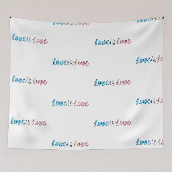 Item preview, Transgender Pride Love is Love designed and sold by Hannah Grace Designs.