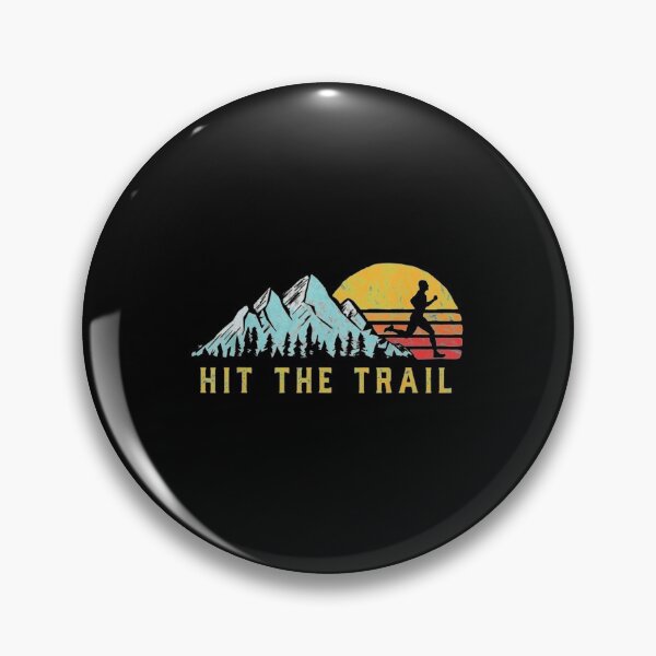 Item preview, Hit-The-Trail-Runner-Retro-Style-Vintage-Running-Graphi| Perfect Gift designed and sold by sherricam.