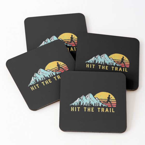 Item preview, Hit-The-Trail-Runner-Retro-Style-Vintage-Running-Graphi| Perfect Gift designed and sold by sherricam.
