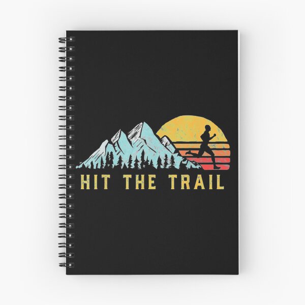 Item preview, Hit-The-Trail-Runner-Retro-Style-Vintage-Running-Graphi| Perfect Gift designed and sold by sherricam.
