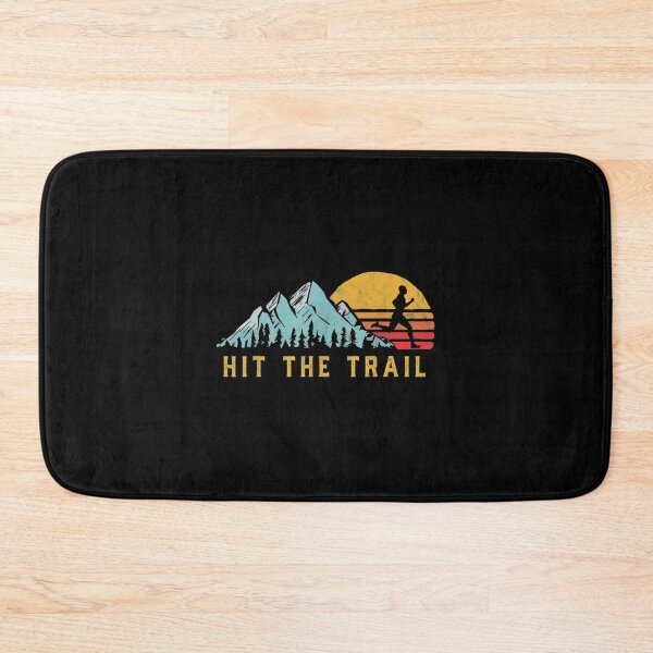 Item preview, Hit-The-Trail-Runner-Retro-Style-Vintage-Running-Graphi| Perfect Gift designed and sold by sherricam.