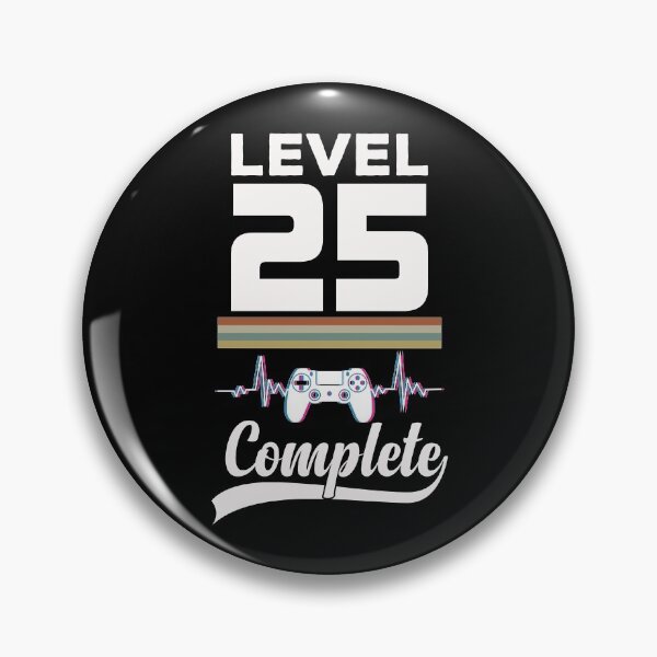 Artikelvorschau, Level 25 Complete - Jahrgang 1996 Gaming - 25. Geburtstag Videospiel Vatertags-Weihnachtsgeschenk entworfen und verkauft von ALITOPRINCE.