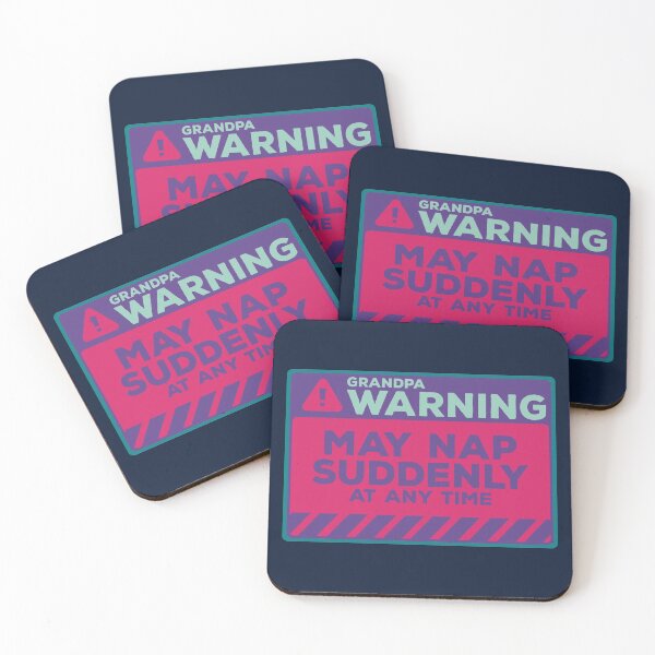 Item preview, May Nap Suddenly At Any Time Funny Grandpa Warning designed and sold by Chris Pierre Art.