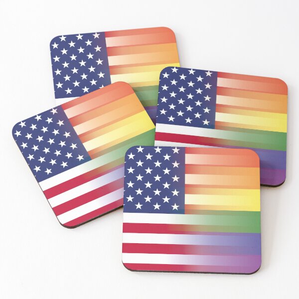Item preview, Pride and 4th of Juli Flag Design designed and sold by Fiftyandfab.