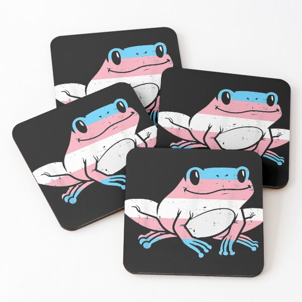 Item preview, Transgender Frog Transsexual Trans Pride Flag designed and sold by DeanLee.