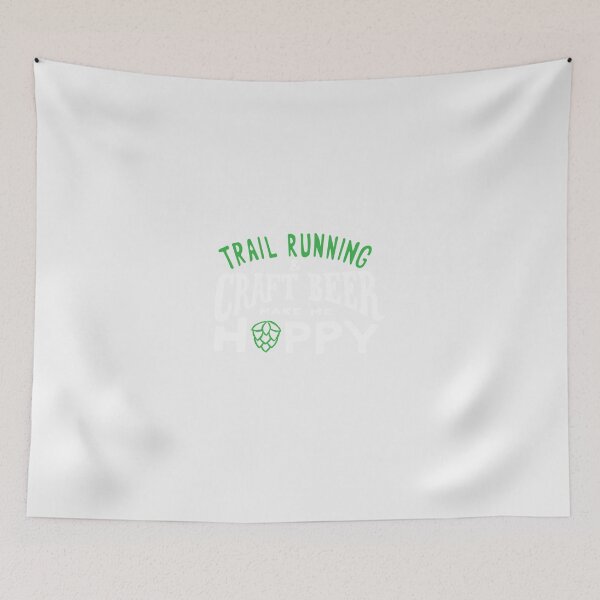 Item preview, Trail Running and Craft Beer make me hoppy| Perfect Gift designed and sold by sherricam.