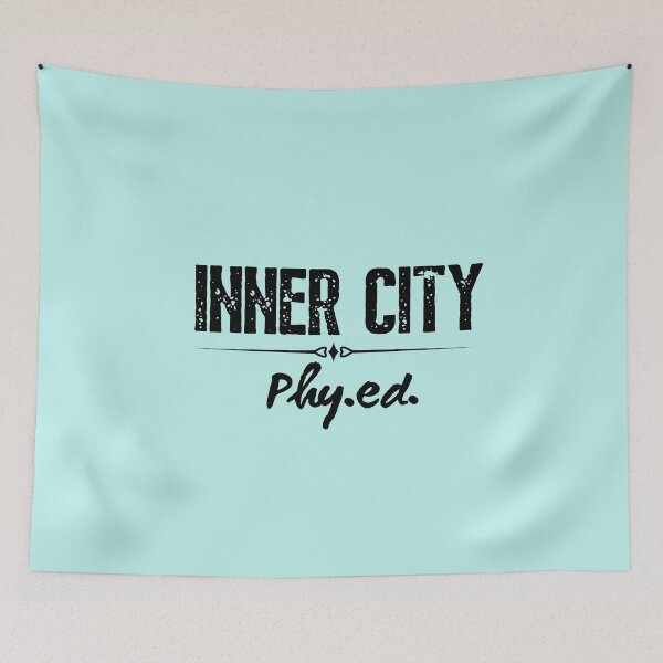 Item preview, Vintage Inner City Phy Ed Typography  designed and sold by garniturex.