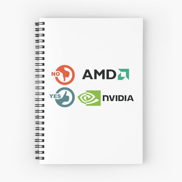 Item preview, No AMD Yes Nvidia designed and sold by NiceShirtY.