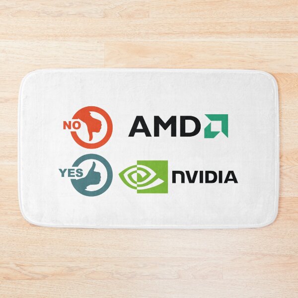 Item preview, No AMD Yes Nvidia designed and sold by NiceShirtY.