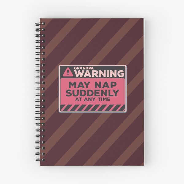 Item preview, May Nap Suddenly At Any Time Funny Grandpa Warning designed and sold by Chris Pierre Art.
